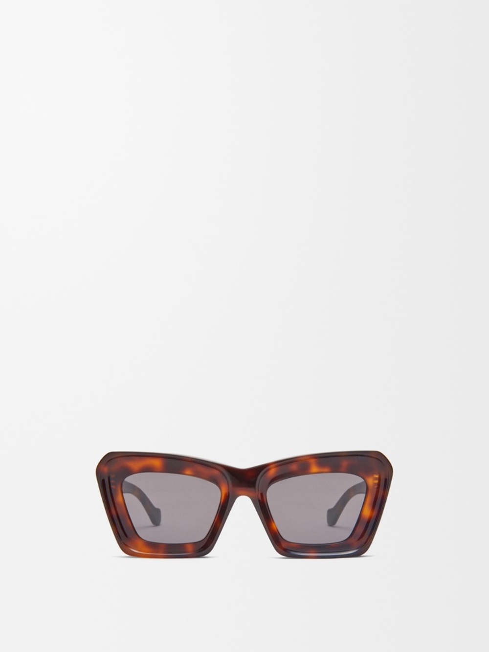 Loewe Tortoiseshell Brown & Gold Oversized Square Sunglasses - Picture 9 of 9